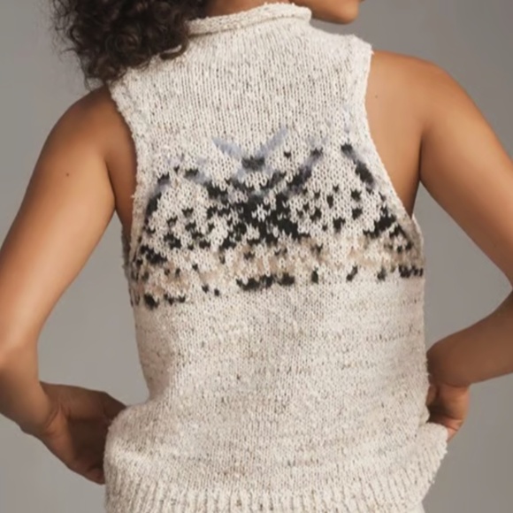 Pilcro Brushed Sweater Tank - Picture 2 of 6